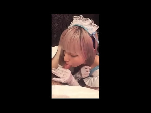 ❤️ Японски идол [mayuka], костюм на френска прислужница, част 1, свирка и дрънкане с лосион ❤️ Качествено порно в bg.xlxxporno.ru ️❤
